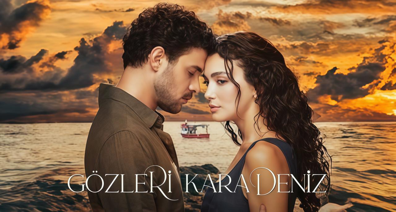 مسلسل عيناك كالبحر الاسود الحلقة 11 الحادية عشر مترجمة